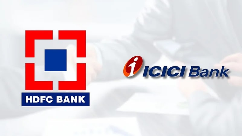 HDfc bank and icici bank