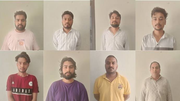 10 People arrested in Cyber Fraud