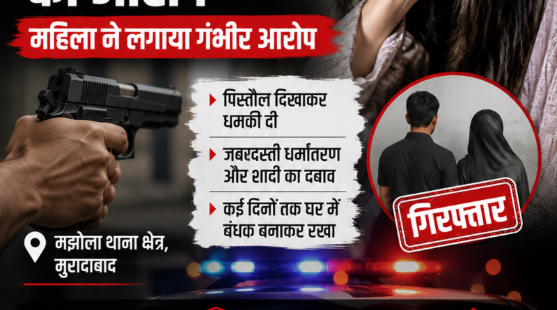 Moradabad Conversion Horror? Woman Alleges She Was Held Captive, Forced to Convert at Gunpoint