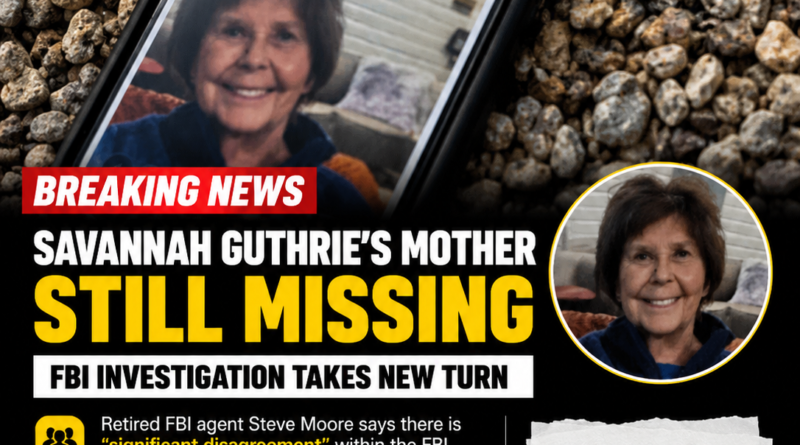 Meta Title: Nancy Guthrie Missing Case: FBI Faces Questions Over Ransom Notes and Investigation Meta Description: The disappearance of Nancy Guthrie continues to raise questions as former FBI agent Steve Moore points to possible internal disagreements over ransom notes. Here's everything known so far. Focus Keyword: Nancy Guthrie missing case