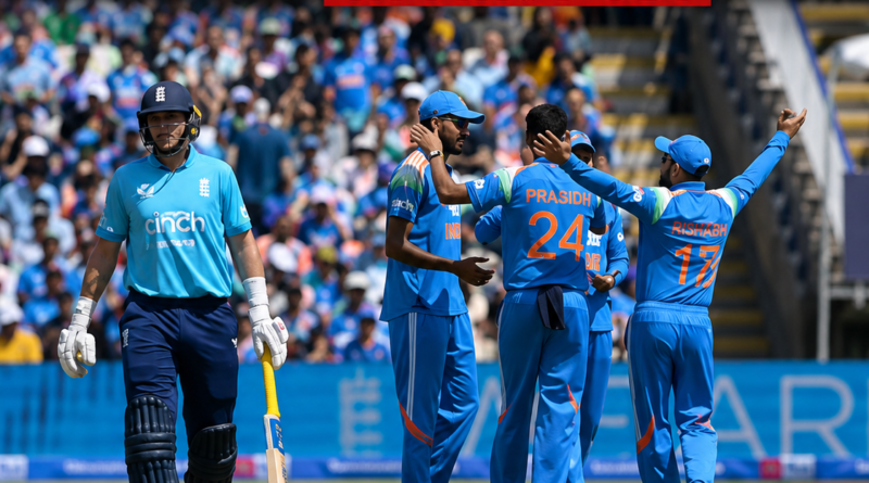 India beat England in first ODI it is 1-0 Series of 3 in Birimingham
