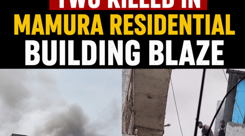 Noida fire today, Mamura fire, Noida residential building fire, Noida latest news, Noida breaking news, Mamura village fire, Noida fire rescue operation, Uttar Pradesh fire news, Noida accident today, fire in Noida, residential building blaze, Noida emergency news, fire department Noida, Noida tragedy, R2MS Buzz News