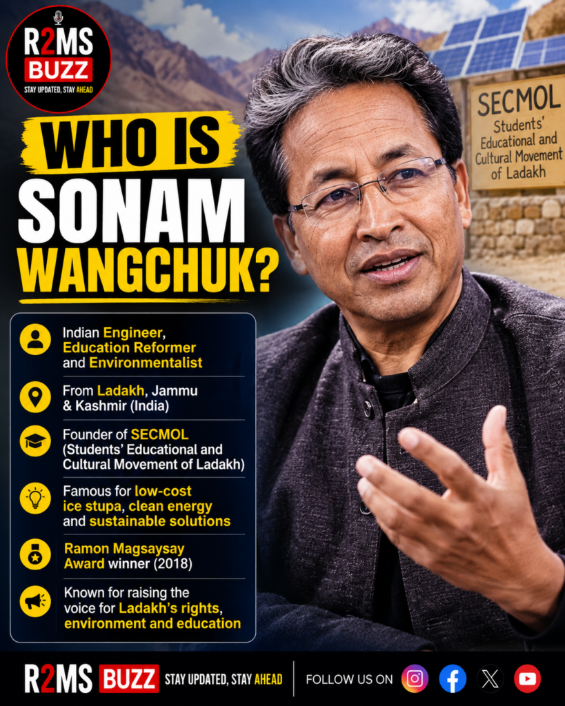 Sonam Wangchuk biography, Sonam Wangchuk family, Sonam Wangchuk profession, Sonam Wangchuk education, Sonam Wangchuk wife, Sonam Wangchuk children, Sonam Wangchuk age, Sonam Wangchuk net worth, Sonam Wangchuk awards, Sonam Wangchuk SECMOL, Ice Stupa inventor, Sonam Wangchuk engineer, Sonam Wangchuk Ladakh, Sonam Wangchuk 3 Idiots inspiration, Sonam Wangchuk latest news