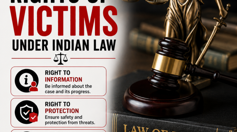 Rights of Victims Under Indian Law, Victim Rights India, Victim Compensation India, Criminal Justice System India, Victim Protection Laws, Witness Protection India, Legal Aid for Victims, Court Process for Victims, Criminal Law Guide India, Victim Compensation Scheme