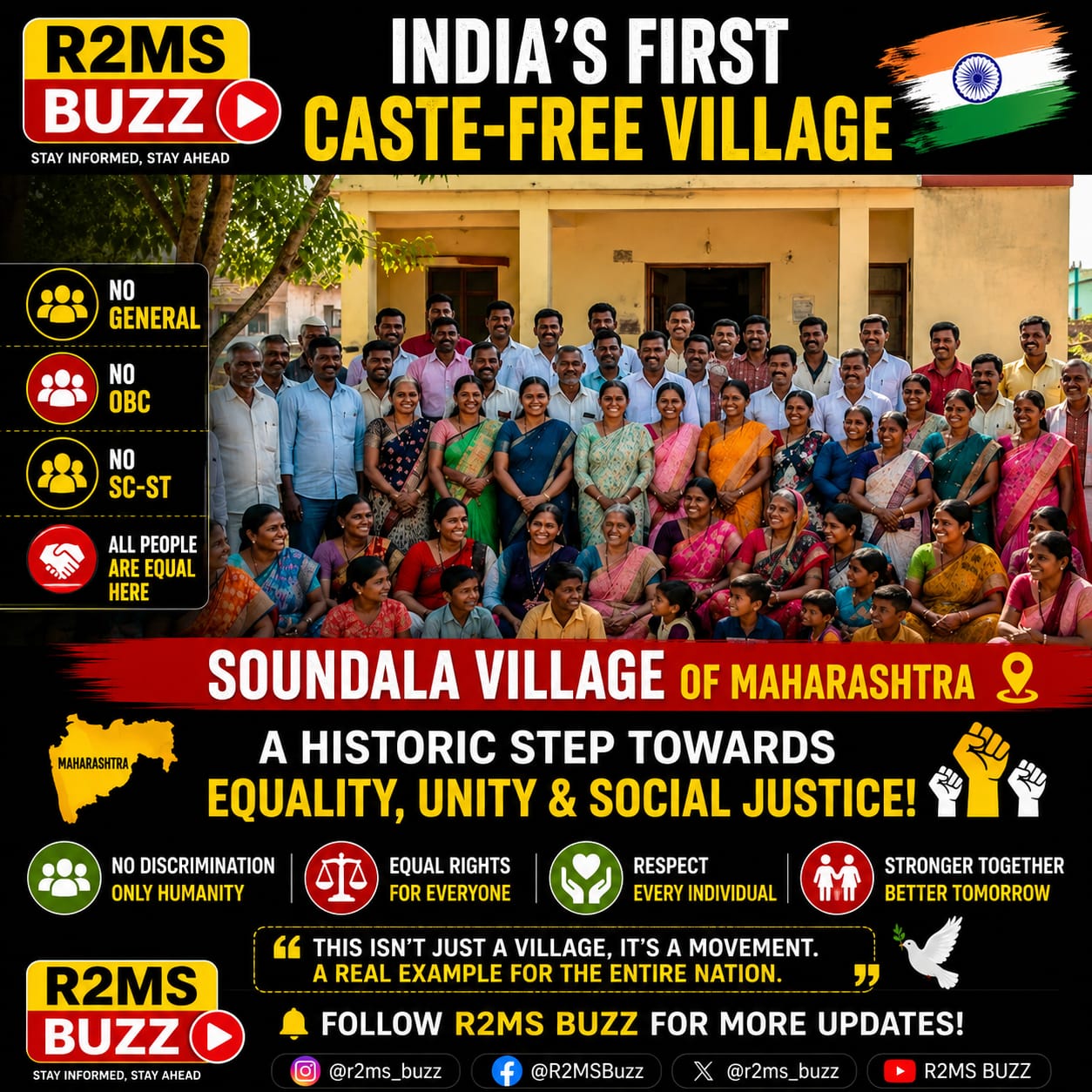 India's First Caste free Village in Maharashtra