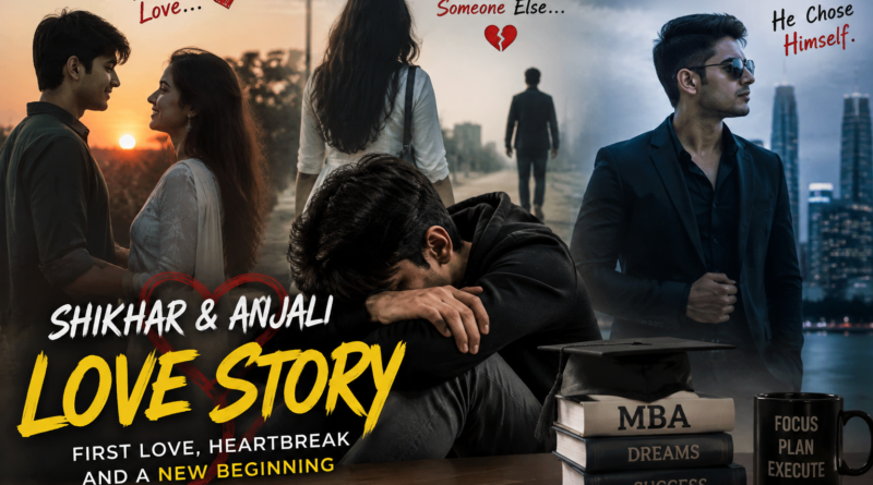 Shikhar and Anjali emotional love story about first love and heartbreak