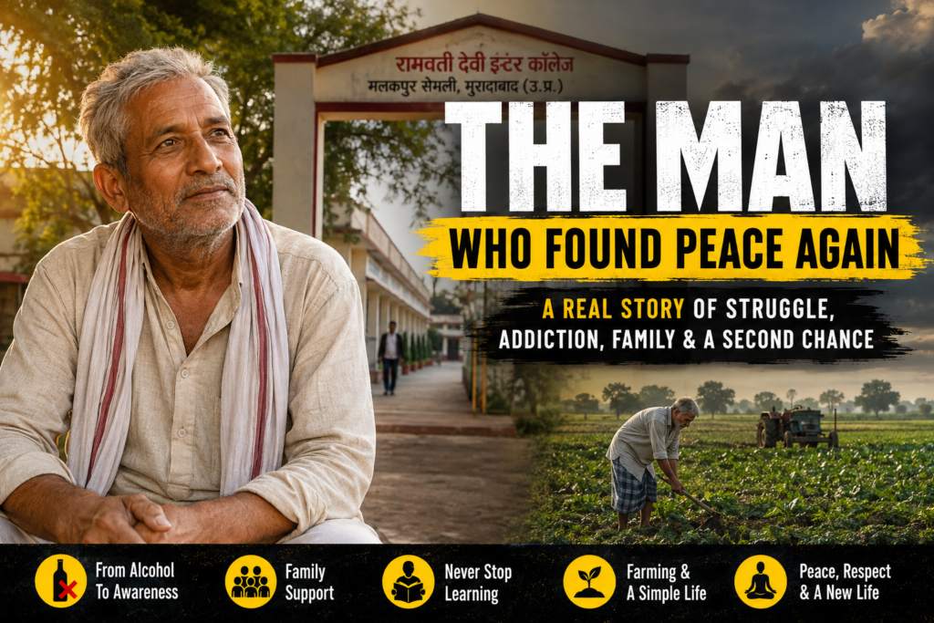 Lal Bahadur Shastri real life story about addiction recovery and a second chance