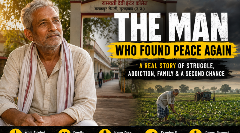 Lal Bahadur Shastri real life story about addiction recovery and a second chance