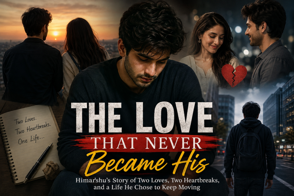 Himanshu emotional love story about two heartbreaks and moving on