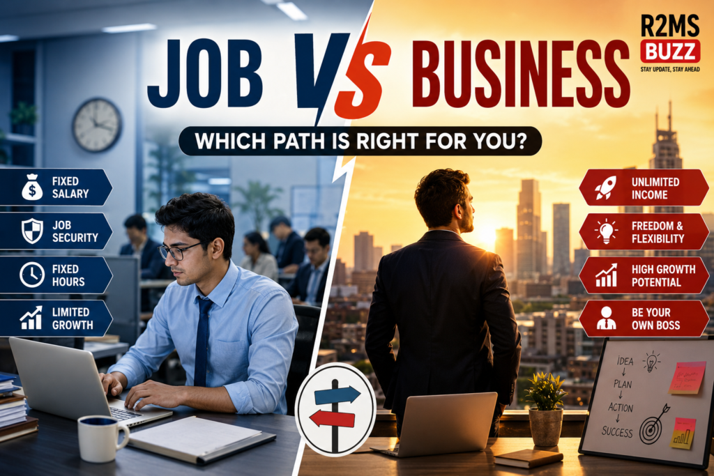 Job vs Business | Complete Comparison