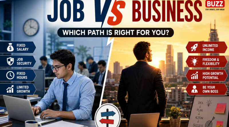 Job vs Business | Complete Comparison