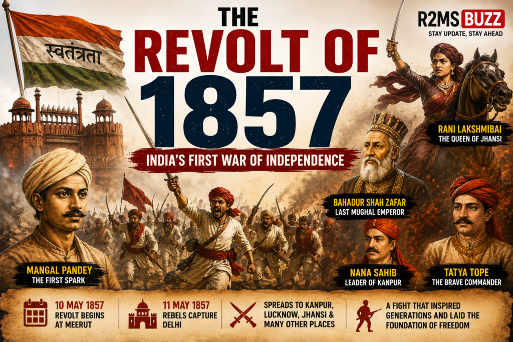 1857 Revolt | India's First War of Independence