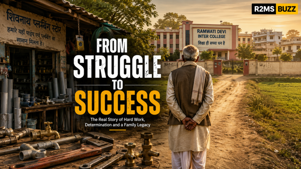 Inspirational real life story of a village plumber who built a successful family legacy